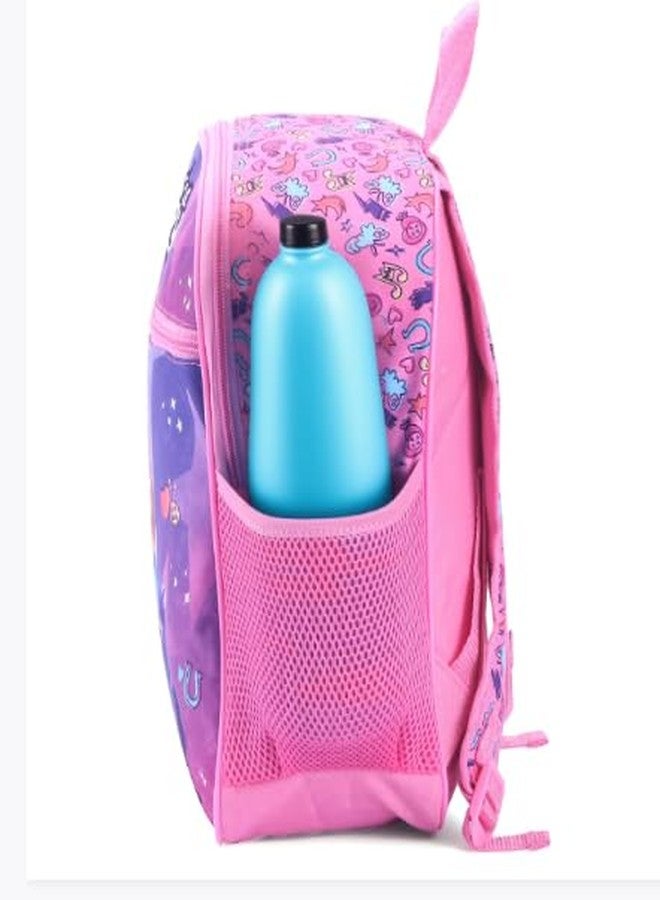 STRIDERS حقيبة ظهر مدرسية فاخرة للأطفال من ستريدرز بتصميم ماي ليتل بوني | حقيبة ظهر عصرية خفيفة الوزن | أحزمة مبطنة مريحة وأجنحة قابلة للفصل | مغامرات سحرية ممتعة | 16 بوصة - Image 4